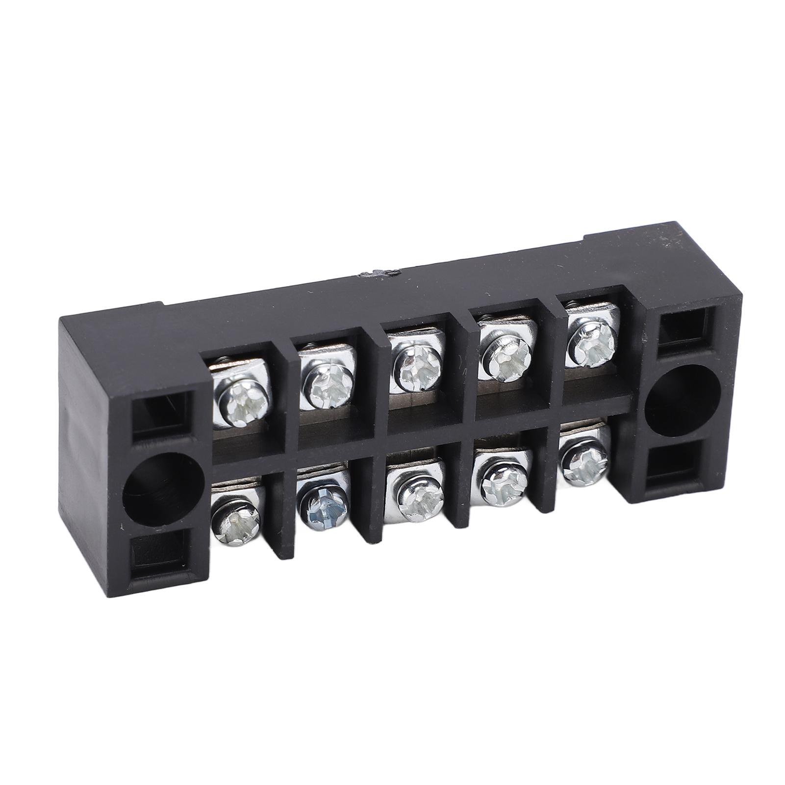 TB‑1505L Terminal Block 5 Positions 600V 15A Dual Row Screw Terminals Strip for Distribution Boxes Distribution Cabinets
TB‑1505L Terminal Block 5 Positions 600V 15A Dual Row Screw Terminals Strip for Distribution Boxes Distribution Cabinets