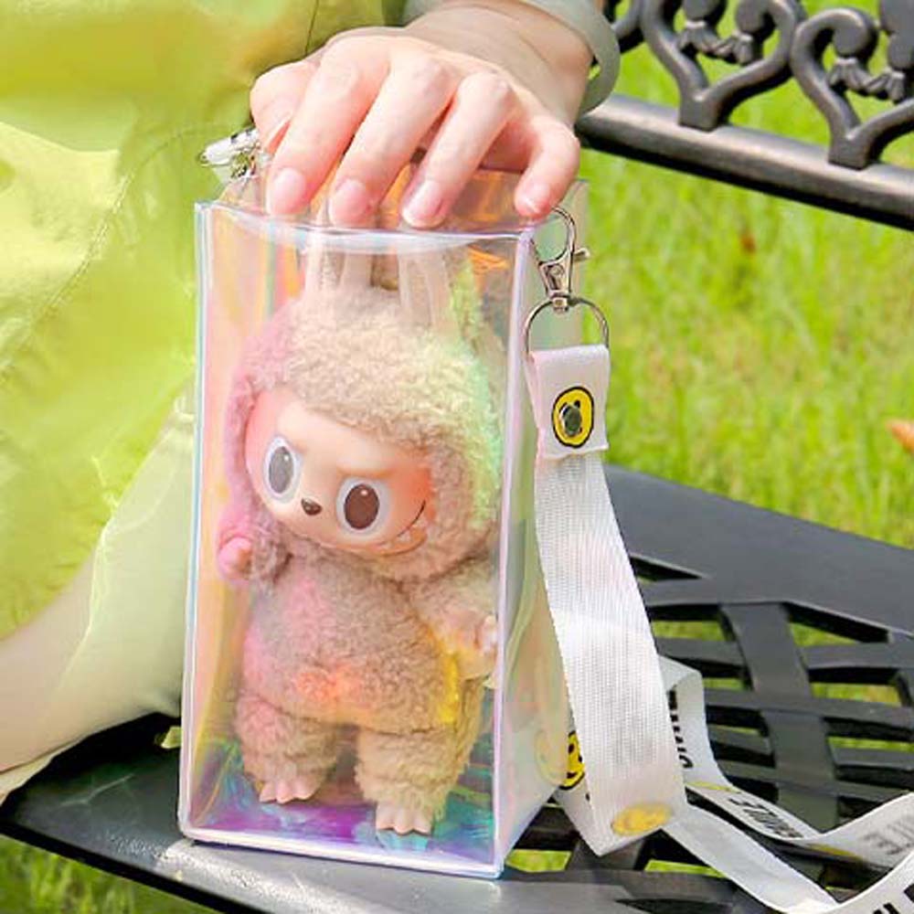 With Keychain Labubu Doll Display Box Transparent Doll Storage Pouch Children/Kids StyleD
With Keychain Labubu Doll Display Box Transparent Doll Storage Pouch Children/Kids StyleD