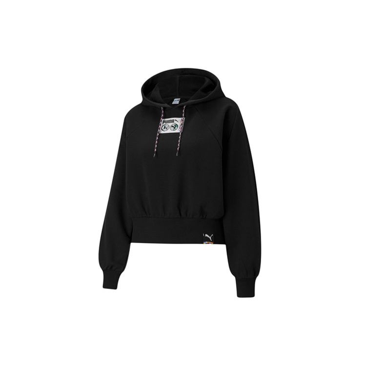 Puma Pi Printed Drawstring Short Sports Hoodie Women hoodies Black 531352-01 XS
Puma Pi Printed Drawstring Short Sports Hoodie Women hoodies Black 531352-01 XS