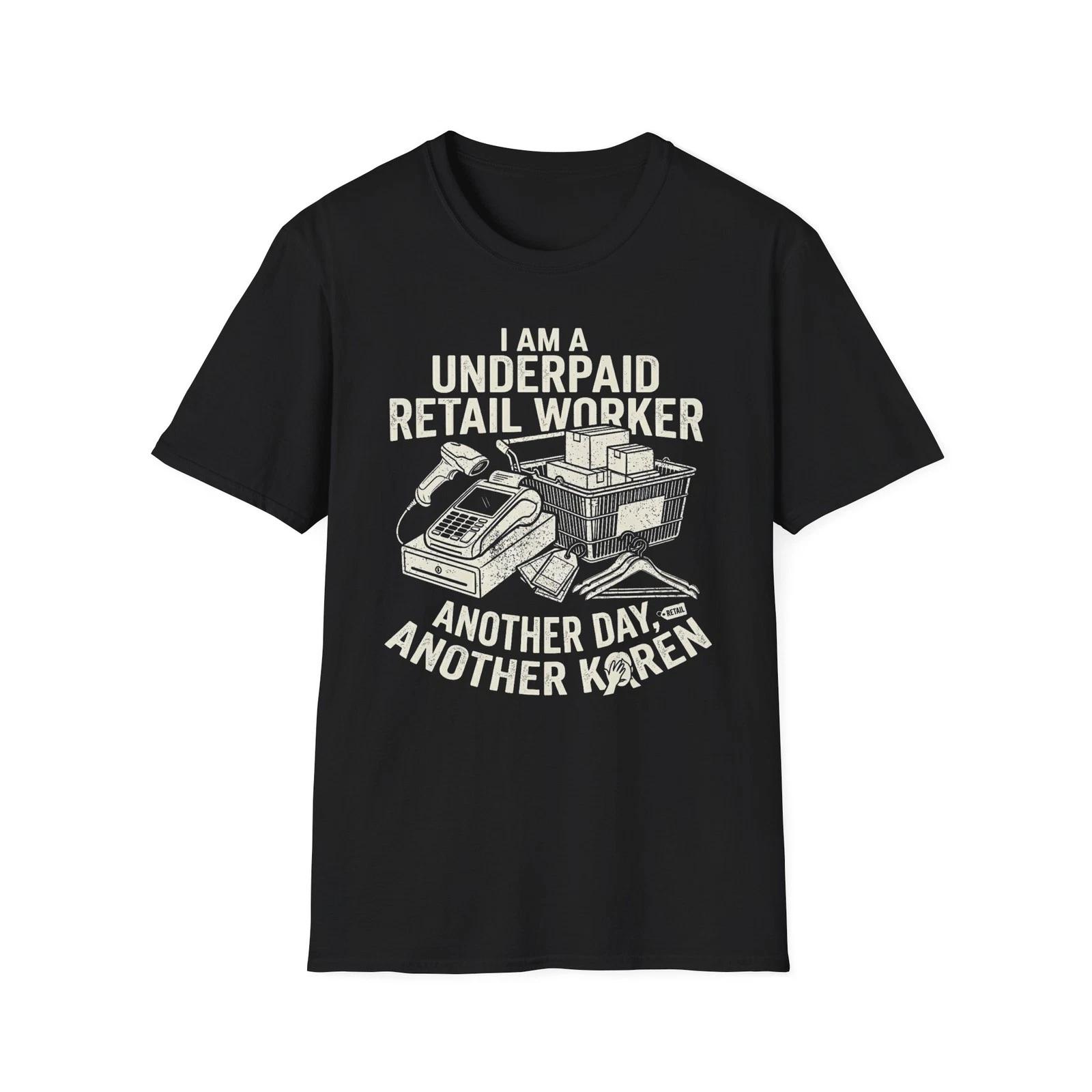 Retail Worker T-Shirt customer service humor work meme shirt Funny Unisex Tee L
Retail Worker T-Shirt customer service humor work meme shirt Funny Unisex Tee L