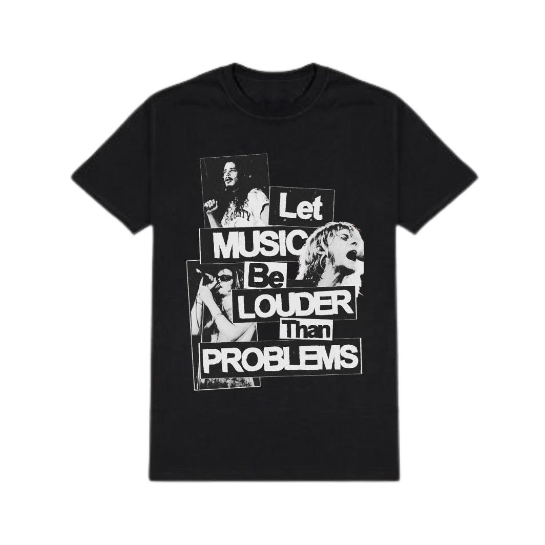 Let Music Be Louder Than Problems Black Graphic Regular Fit Unisex T T-Shirt XL
Let Music Be Louder Than Problems Black Graphic Regular Fit Unisex T T-Shirt XL