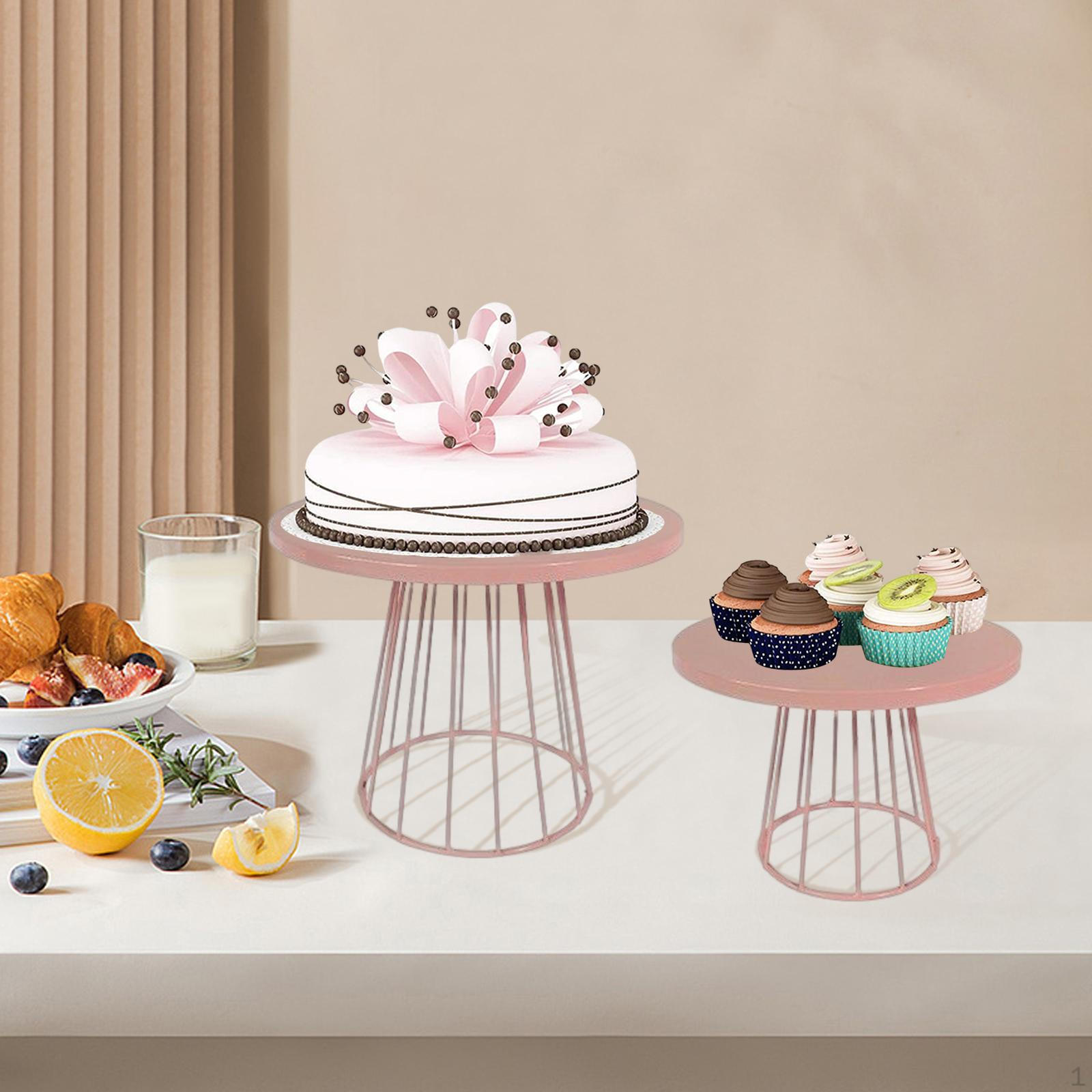 2 Pieces Dessert Display Plate Decor Storage Tray for Wedding Cafe Baking Celebration Pink
2 Pieces Dessert Display Plate Decor Storage Tray for Wedding Cafe Baking Celebration Pink