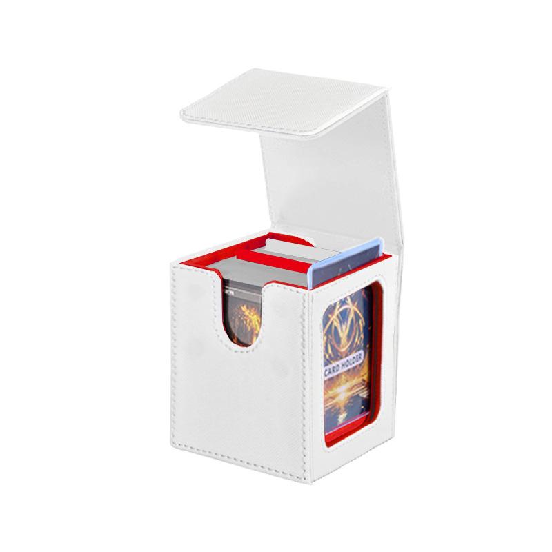 Magnetic Pu Leather Box Mini Storage Box With Display Window Card Storage Box Window Storage Box Packaging Box Game Card Box
Magnetic Pu Leather Box Mini Storage Box With Display Window Card Storage Box Window Storage Box Packaging Box Game Card Box