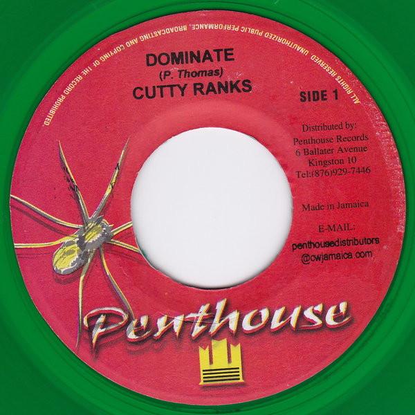 7inch Record CUTTY RANKS Dominate NONE Penthouse Recor Jamaica Reggae Ska Dub Used
7inch Record CUTTY RANKS Dominate NONE Penthouse Recor Jamaica Reggae Ska Dub Used