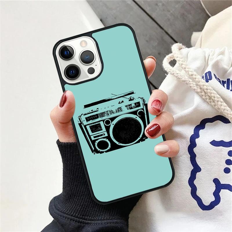 Retro Black Boombox Phone Case For iPhone 17 Air 15 16 Cover 11 13 14 Pro Max 12 Plus Max Fundas iPhone 16e
Retro Black Boombox Phone Case For iPhone 17 Air 15 16 Cover 11 13 14 Pro Max 12 Plus Max Fundas iPhone 16e