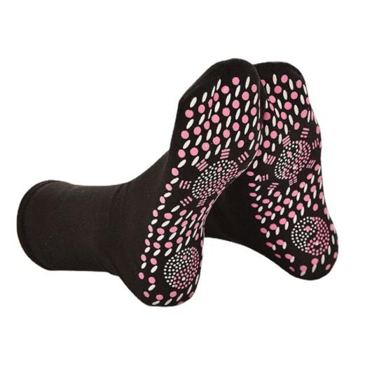1 Pair Anti-freeze Middle Cut Unisex Socks Good Therapy Self-Heating Massage Warm Socks for Autumn Winter чорний
1 Pair Anti-freeze Middle Cut Unisex Socks Good Therapy Self-Heating Massage Warm Socks for Autumn Winter чорний
