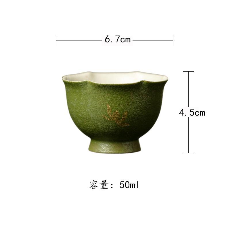 50ml Gold Stamping Orchid Teacup Ancient Tea Bowl Set Of Cups Tea-tasting Smelling Cup Jianzhan Master Cups Teaware Decoration As Your Choose
50ml Gold Stamping Orchid Teacup Ancient Tea Bowl Set Of Cups Tea-tasting Smelling Cup Jianzhan Master Cups Teaware Decoration As Your Choose