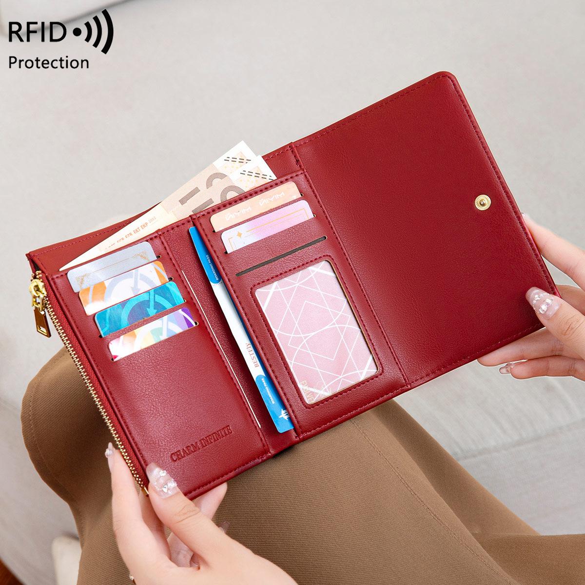 New anti-theft brush women s wallet retro hollow wallet multi-functional fashion medium wallet бордовий
New anti-theft brush women s wallet retro hollow wallet multi-functional fashion medium wallet бордовий