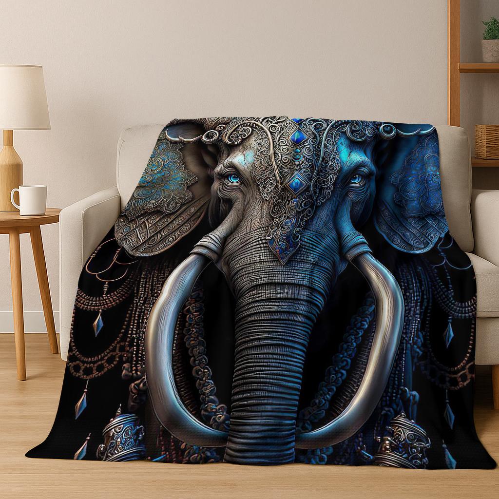 3D Elephant Animal Cartoon Flannel Blanket Soft Warm Throw Blanket for Bed Bedroom Room Living Room Travel Camping Picnic Gift 75x90cm
3D Elephant Animal Cartoon Flannel Blanket Soft Warm Throw Blanket for Bed Bedroom Room Living Room Travel Camping Picnic Gift 75x90cm