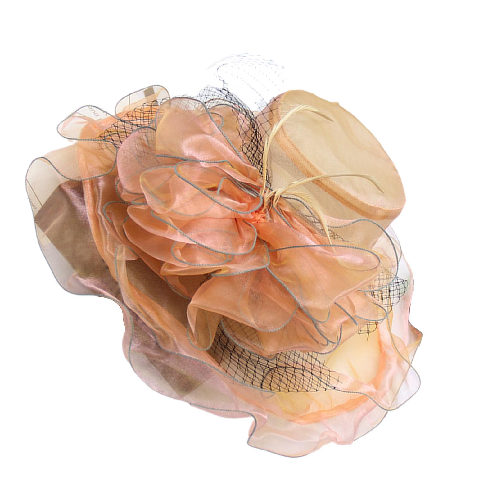 Элегантная женская шляпа дерби со съемным большим цветком, церковная или фасинатор, или используется как фасинатор
Элегантная женская шляпа дерби со съемным большим цветком, церковная или фасинатор, или используется как фасинатор