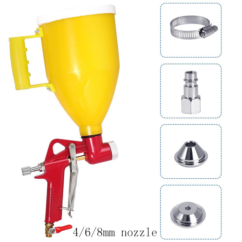 WENXING Air Hopper Spray Gun Paint Texture Tool Drywall Wall Painting Sprayer with 3 Nozzle
WENXING Air Hopper Spray Gun Paint Texture Tool Drywall Wall Painting Sprayer with 3 Nozzle