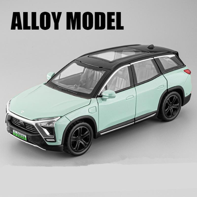 1:32 NIO ES8 SUV Alloy Electric Vehicles Model Diecasts Metal New Energy Car Model Simulation Sound and Light Childrens Toy Gift зелений
1:32 NIO ES8 SUV Alloy Electric Vehicles Model Diecasts Metal New Energy Car Model Simulation Sound and Light Childrens Toy Gift зелений