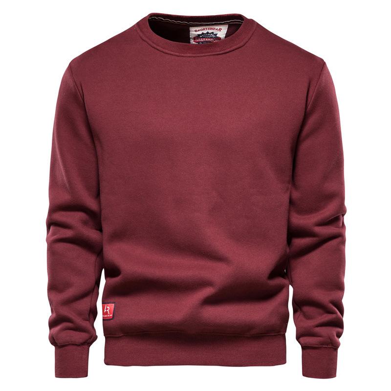 Autumn new round neck bottoming shirt trendy men s solid color pullover basic sports sweatshirt patch top M
Autumn new round neck bottoming shirt trendy men s solid color pullover basic sports sweatshirt patch top M