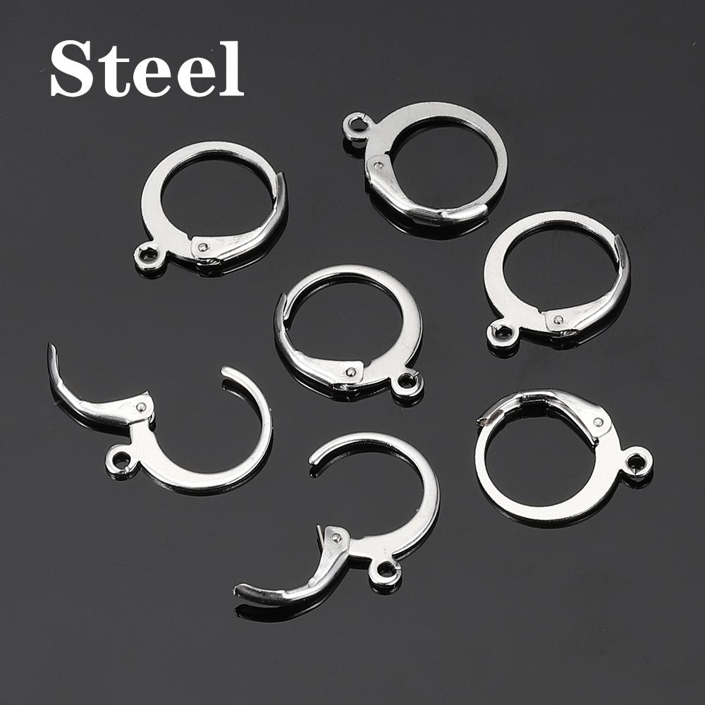 20pcs Stainless Steel Earring Hook French Earrings Earwire Ear Setting Base Accessories for Jewelry Making Components DIY Craft as the picture shows
20pcs Stainless Steel Earring Hook French Earrings Earwire Ear Setting Base Accessories for Jewelry Making Components DIY Craft as the picture shows