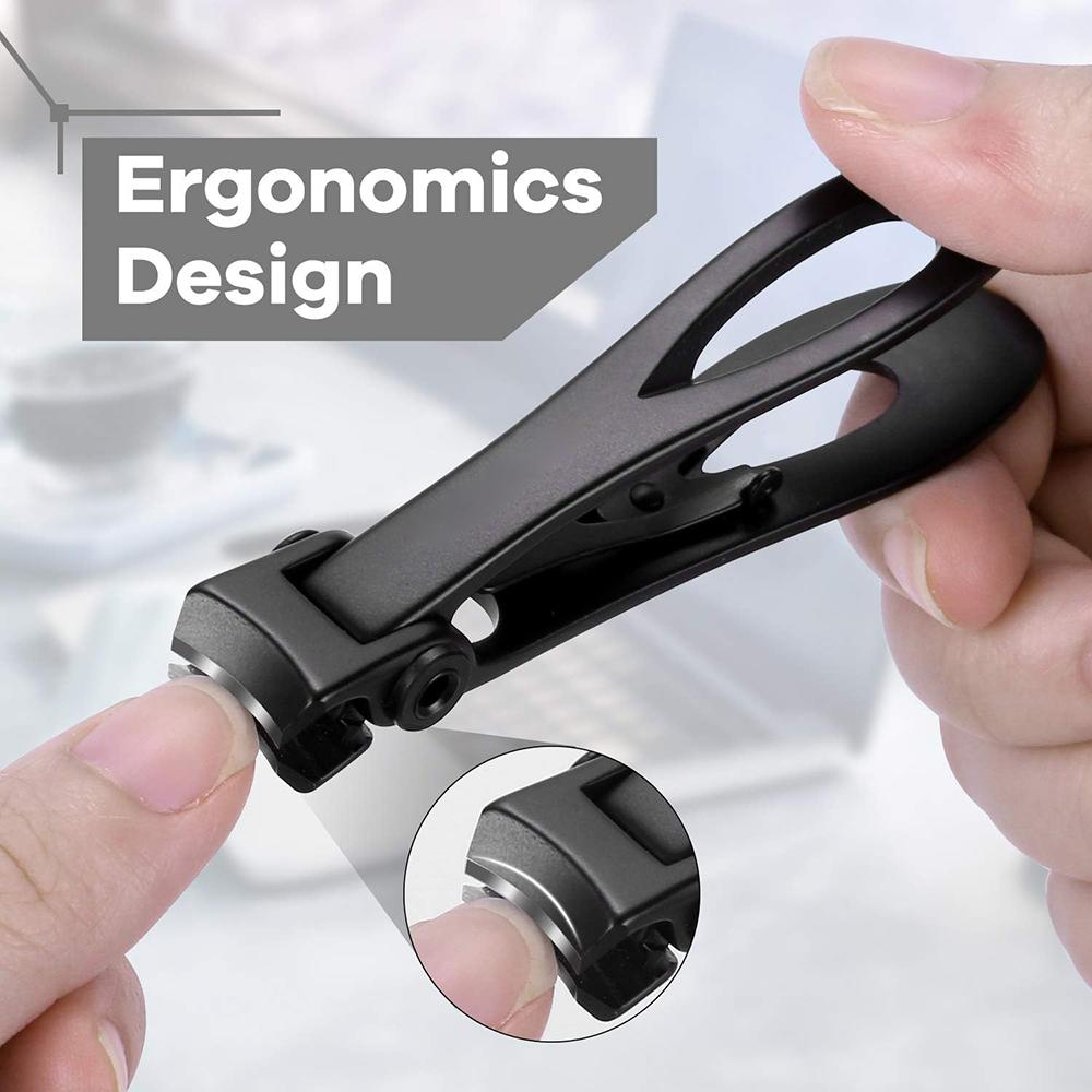 2pcs Nail Clippers for Thick Nails -Stainless Steel Heavy Duty, Wide Mouth Professional Fingernail and Toenail Clippers Set чорний
2pcs Nail Clippers for Thick Nails -Stainless Steel Heavy Duty, Wide Mouth Professional Fingernail and Toenail Clippers Set чорний