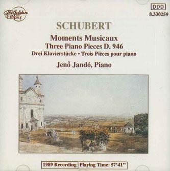 CD JENO JANDO - Schubert Moment Musicaux 8330259 GOLDEN CLASSICS Germany Classical Used
CD JENO JANDO - Schubert Moment Musicaux 8330259 GOLDEN CLASSICS Germany Classical Used