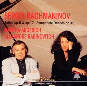 CD MARTHA ARGERICH - Rachmaninov: Suite Nos. 1 and 2 for WPCS21139 Teldec 2002 Japan Classical
CD MARTHA ARGERICH - Rachmaninov: Suite Nos. 1 and 2 for WPCS21139 Teldec 2002 Japan Classical
