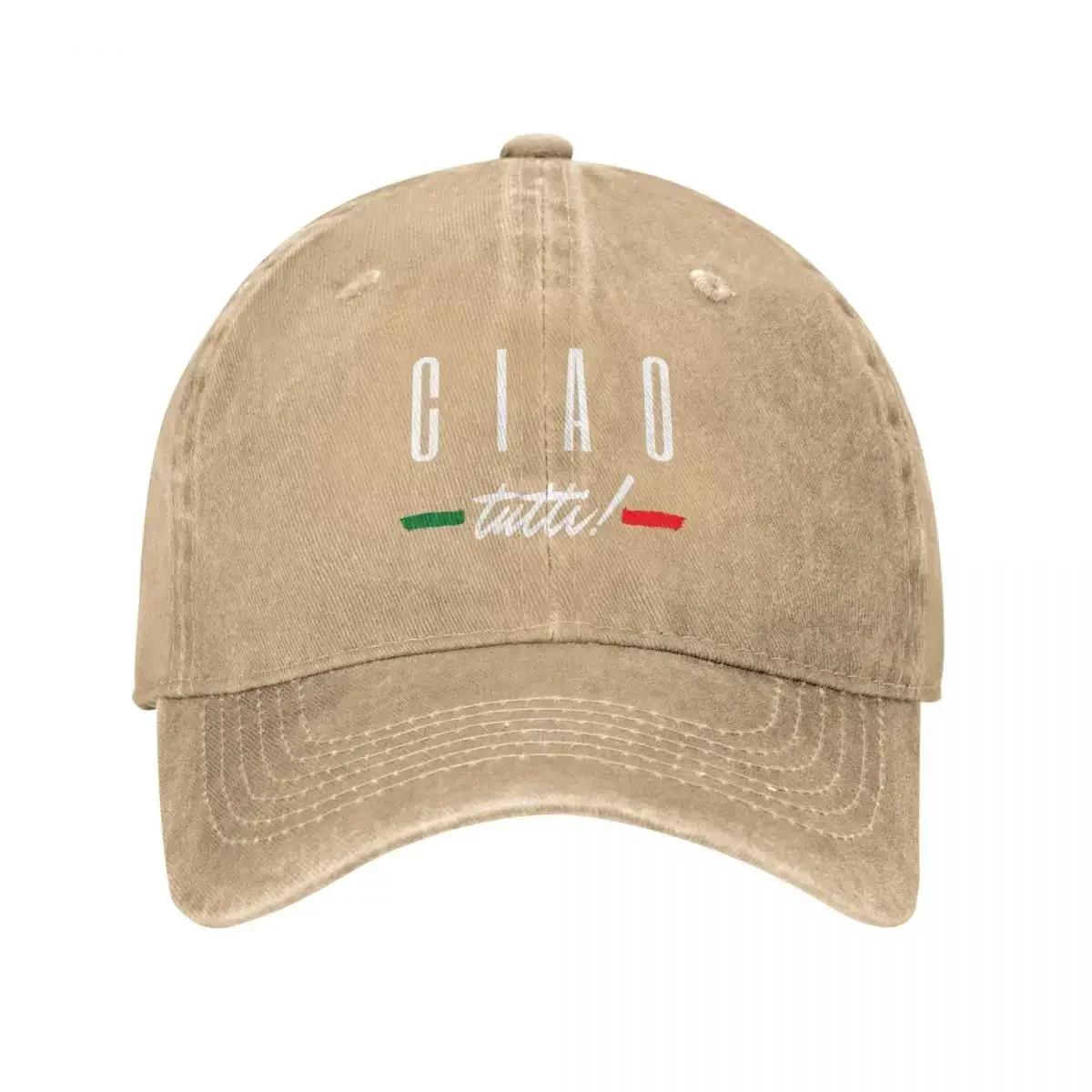 Ciao Tutti - Italian Hello All Baseball Cap Hat Baseball Cap Hood Christmas Hat Luxury Man Hat Mens Women s
Ciao Tutti - Italian Hello All Baseball Cap Hat Baseball Cap Hood Christmas Hat Luxury Man Hat Mens Women s