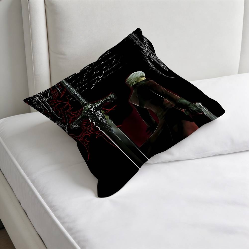 DDevil May CCry DMC Decorative Square Pillow Cover Soft Comfortable Pillow Case Sofa Bed Home Decoration 30x30 cm
DDevil May CCry DMC Decorative Square Pillow Cover Soft Comfortable Pillow Case Sofa Bed Home Decoration 30x30 cm