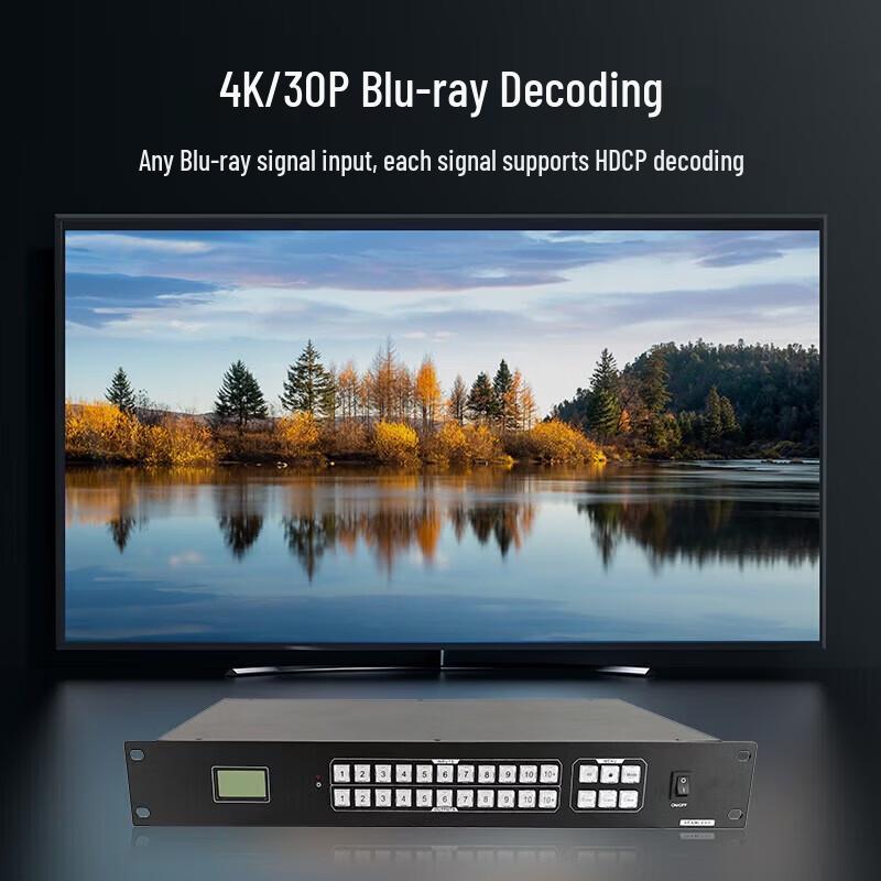 DAIPU VS-UHD1616 16x16 4K HDMI Matrix Switcher (CN version)
DAIPU VS-UHD1616 16x16 4K HDMI Matrix Switcher (CN version)