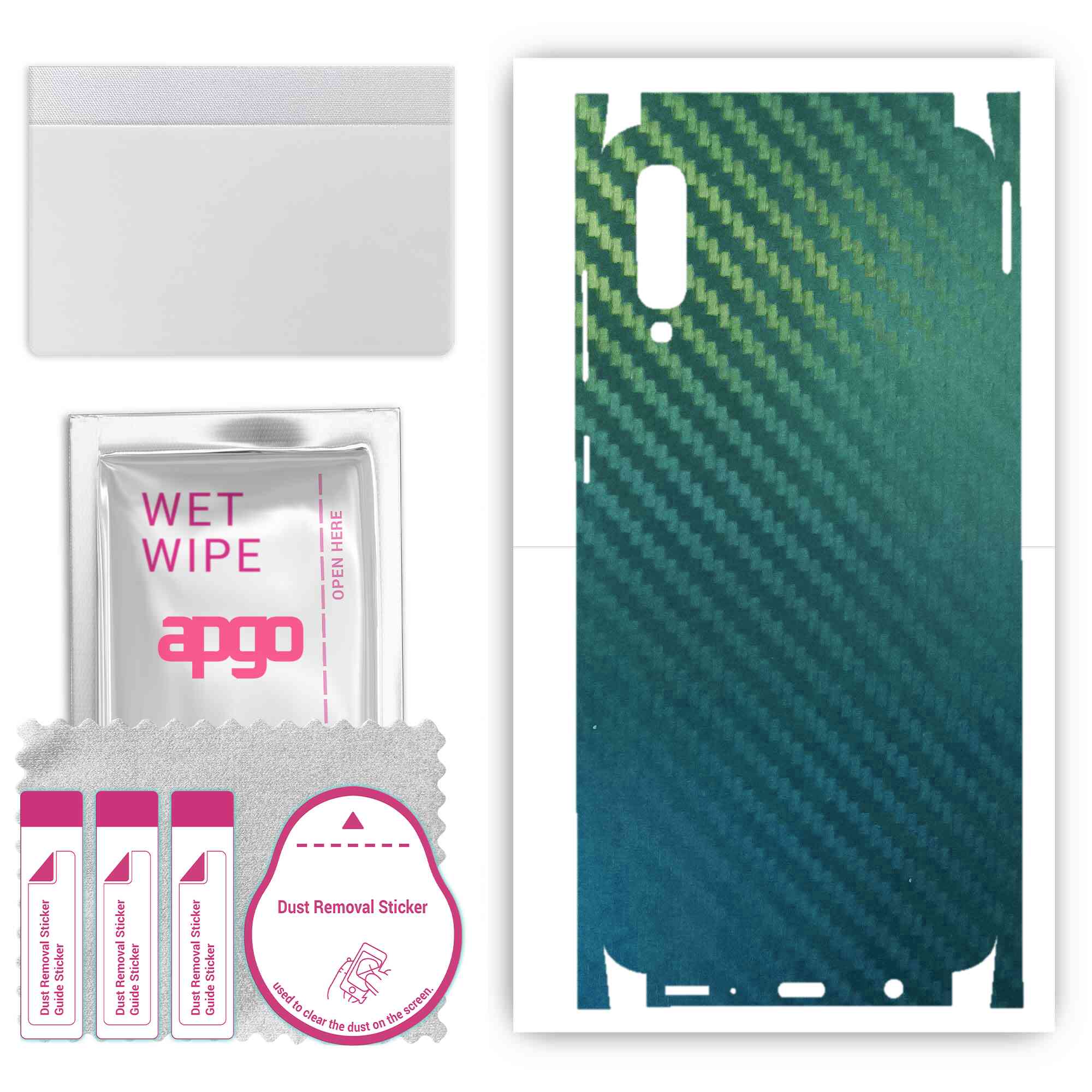 apgo Protective Skin Sticker for the back+sides compatible with Samsung Galaxy A70, Full Wrap Film, Foil, Vinyl - Pattern Carbon Chameleon CAKA1
apgo Protective Skin Sticker for the back+sides compatible with Samsung Galaxy A70, Full Wrap Film, Foil, Vinyl - Pattern Carbon Chameleon CAKA1