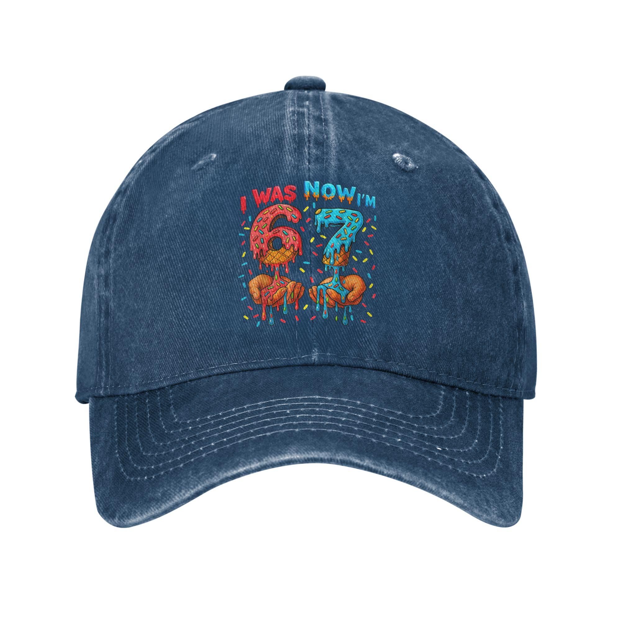 7 Year Old Birthday I was 6 Now I m 7 67 Meme Baseball Cap Sun Running Hippie High Quality Washed Trucker Hat Men Baseball Caps One Size
7 Year Old Birthday I was 6 Now I m 7 67 Meme Baseball Cap Sun Running Hippie High Quality Washed Trucker Hat Men Baseball Caps One Size