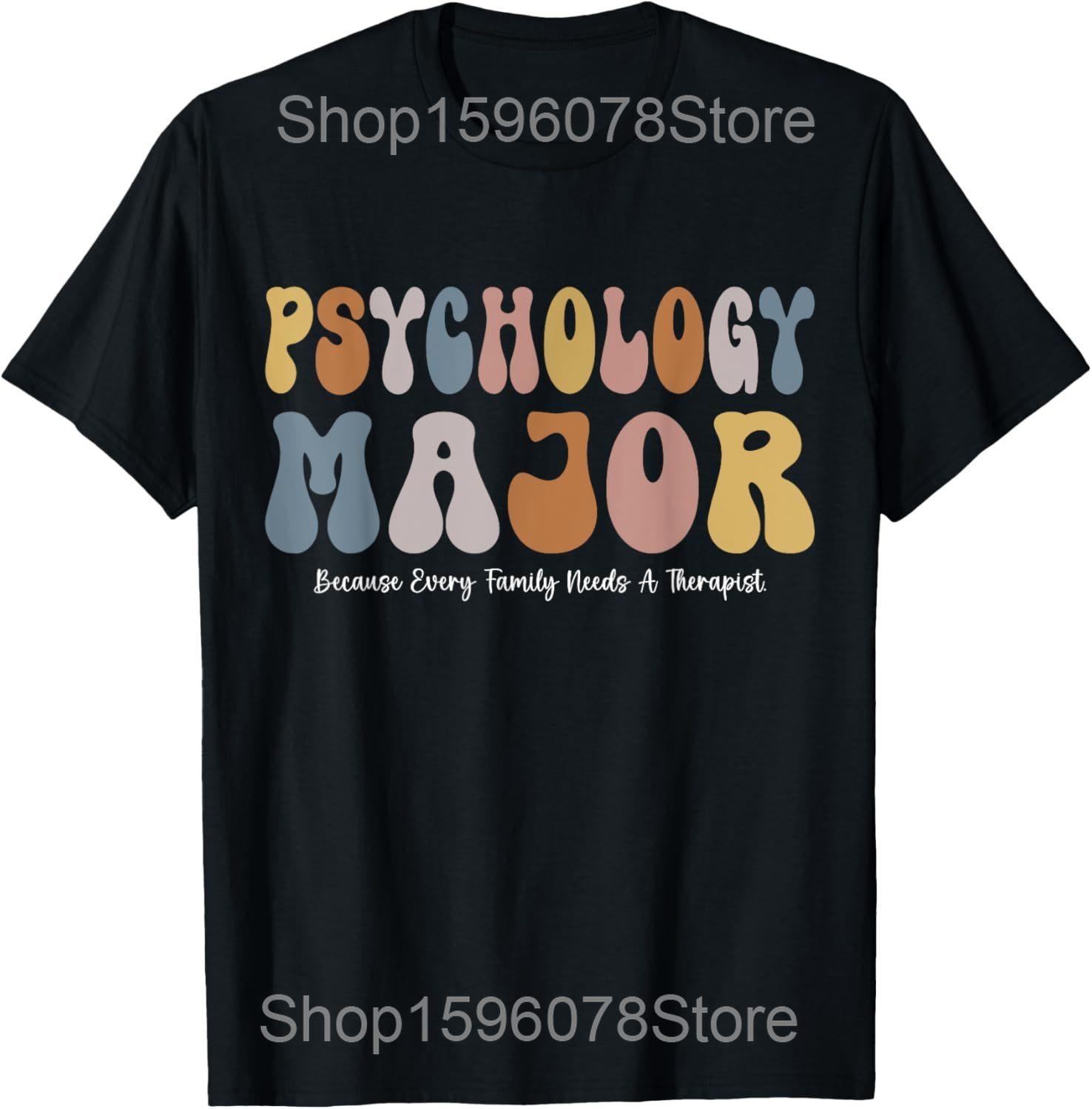 Funny Psychology Psychoanalysis Psych Major T Shirts Humor Streetwear Tee Shirt Short Sleeve Unisex Loose School Psych Clothing 3XL
Funny Psychology Psychoanalysis Psych Major T Shirts Humor Streetwear Tee Shirt Short Sleeve Unisex Loose School Psych Clothing 3XL