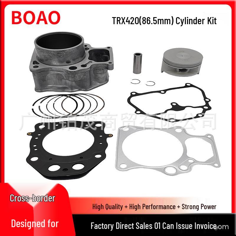 Honda TRX420 Rancher 86.5mm Cylinder and Piston Kit TRX420
Honda TRX420 Rancher 86.5mm Cylinder and Piston Kit TRX420
