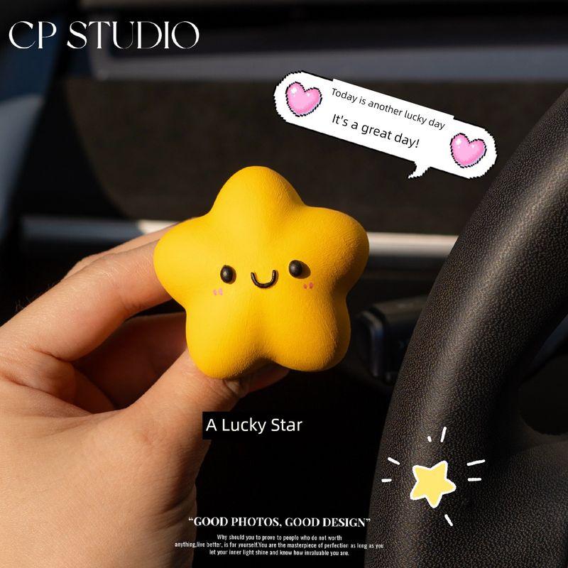A Lucky Star Aroma Diffuser Stone, Cute Car Air Vent Fragrance Star, Air Conditioner Fragrance with a High-End Creative Decoration Encounter Other notes
A Lucky Star Aroma Diffuser Stone, Cute Car Air Vent Fragrance Star, Air Conditioner Fragrance with a High-End Creative Decoration Encounter Other notes
