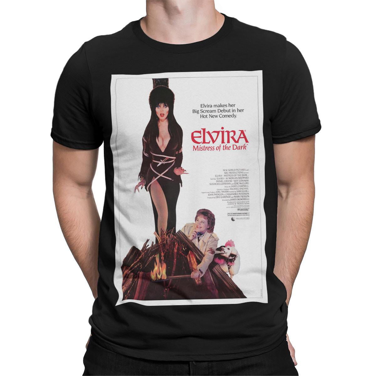 Elvira Mistress Of The Dark Movie Fan Mens 100% Cotton T-shirt Mens Tees Top Womens Tee Horror Comedy S
Elvira Mistress Of The Dark Movie Fan Mens 100% Cotton T-shirt Mens Tees Top Womens Tee Horror Comedy S