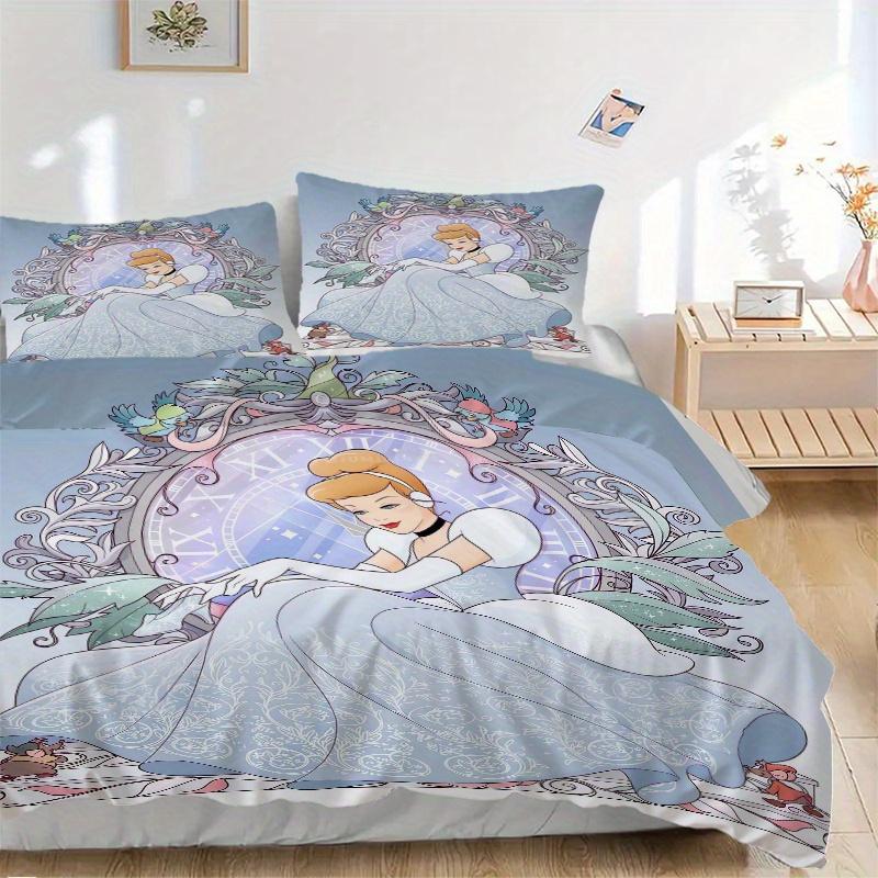 3pcs Cinderella s Enchanted Garden Print Cover Set Ultra Soft, Breathable, and Comfortable Bedding with Stylish Design for Bedroom and Guest Room 135x200cm
3pcs Cinderella s Enchanted Garden Print Cover Set Ultra Soft, Breathable, and Comfortable Bedding with Stylish Design for Bedroom and Guest Room 135x200cm