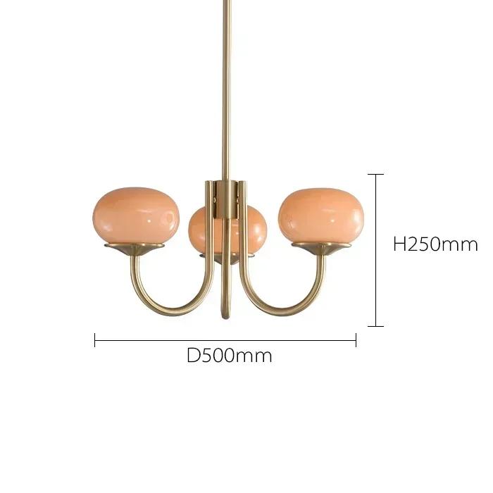 French Light Luxury Bedroom Cream Style Pink Glass Pendant Lights Medieval Creative Personality Restaurant LED Chandeliers Lamp warm light 3000k
French Light Luxury Bedroom Cream Style Pink Glass Pendant Lights Medieval Creative Personality Restaurant LED Chandeliers Lamp warm light 3000k