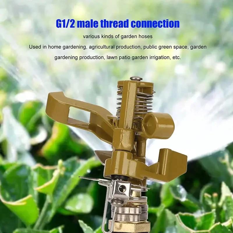 1 Pack Rocker Arm Sprinkler Nozzle With 360-degree Rotation 4-point Alloy Controllable Angle Lawn And Garden Irrigation Nozzle
1 Pack Rocker Arm Sprinkler Nozzle With 360-degree Rotation 4-point Alloy Controllable Angle Lawn And Garden Irrigation Nozzle