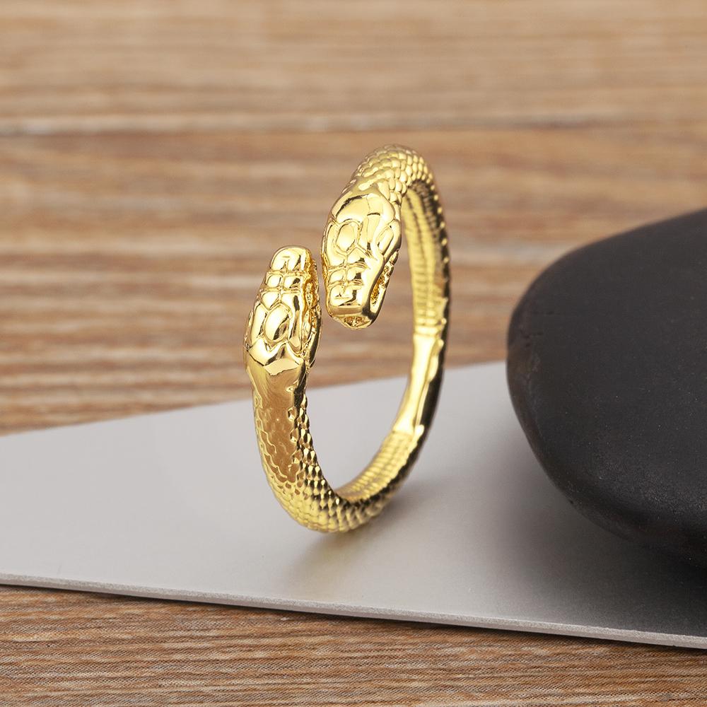 Nidin New Punk Snake Multilayer/Monolayer Copper Charm Open Rings Adjustable 4 Styles For Women Daily Party Finger Jewelry Gifts
Nidin New Punk Snake Multilayer/Monolayer Copper Charm Open Rings Adjustable 4 Styles For Women Daily Party Finger Jewelry Gifts