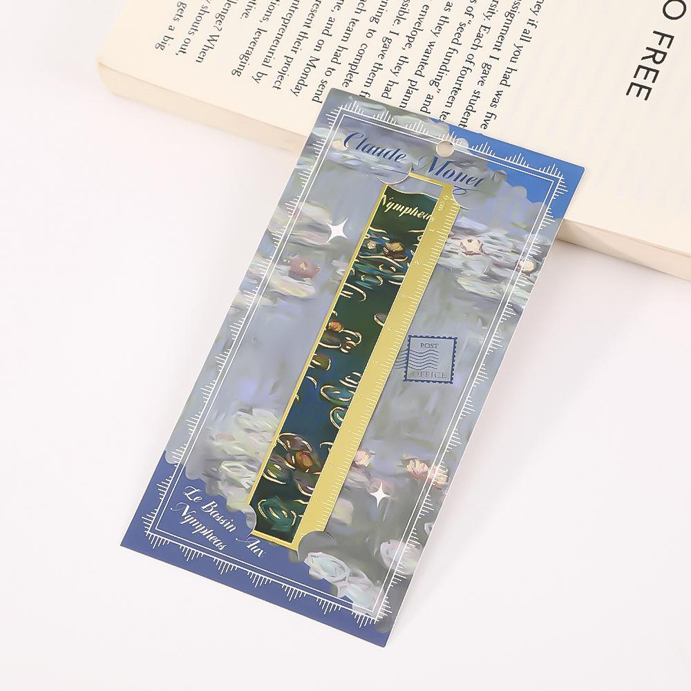 Chinese Retro Painting Metal Bookmark Metal Hollow with Ruler Reading Book Clip Stationery School Office Supplie Pagination Mark
Chinese Retro Painting Metal Bookmark Metal Hollow with Ruler Reading Book Clip Stationery School Office Supplie Pagination Mark