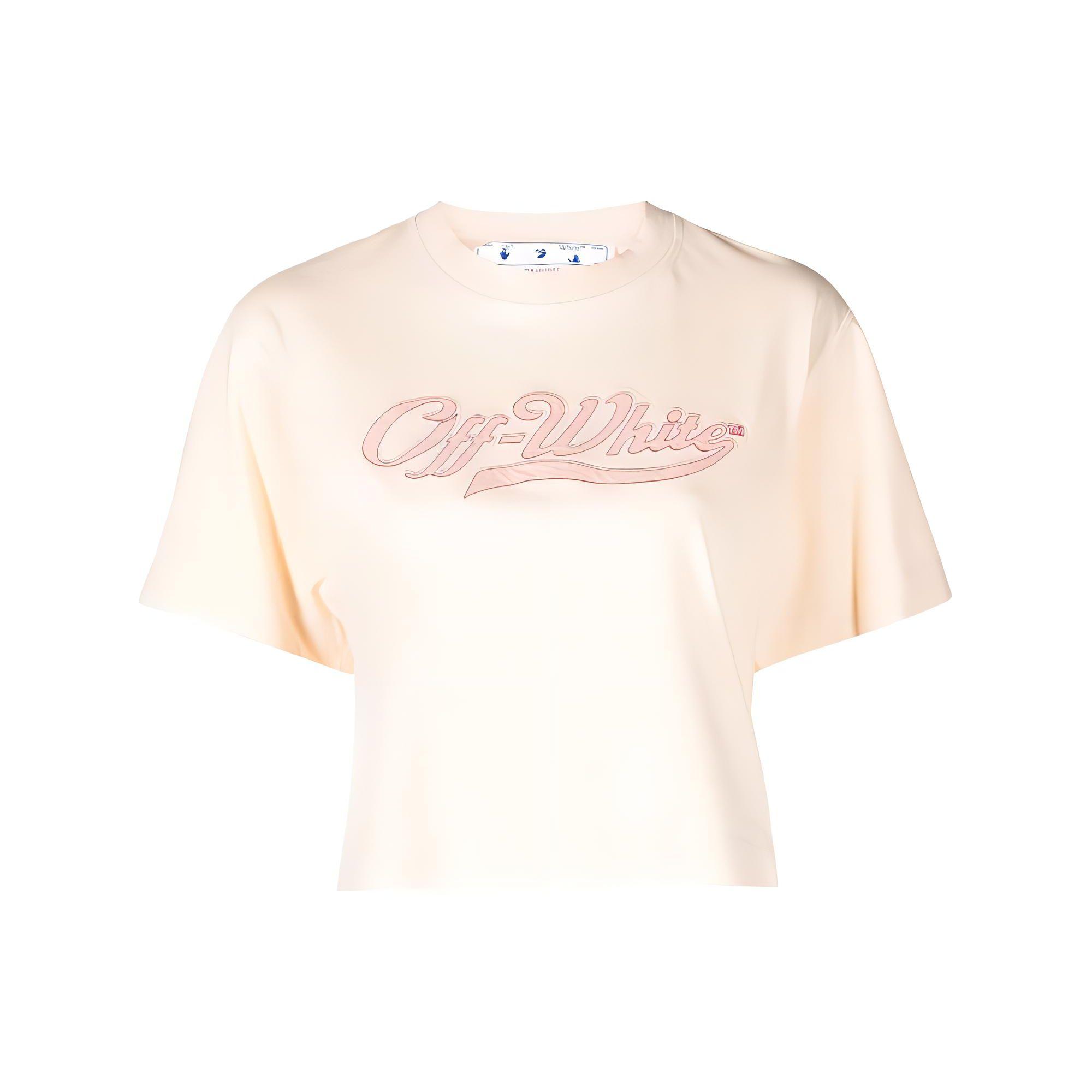 OFF-WHITE Футболка с вышитым логотипом Светло-розовая женская уличная одежда OWAA090S23JER0043132 S
OFF-WHITE Футболка с вышитым логотипом Светло-розовая женская уличная одежда OWAA090S23JER0043132 S