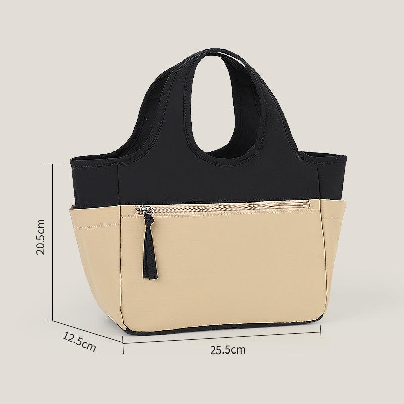Multi-Functional Tasslon Handbag: Lunch, Toiletry & Makeup Bag in One | Double чорний
Multi-Functional Tasslon Handbag: Lunch, Toiletry & Makeup Bag in One | Double чорний