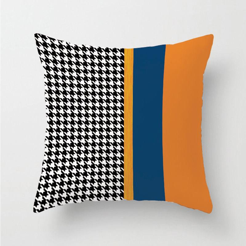 Nordic Blue and Orange Pillow Living Room Geometric Sofa Cushion Cover Blue English Cushion Ins Orange Bay Window Cushion 45*45cm
Nordic Blue and Orange Pillow Living Room Geometric Sofa Cushion Cover Blue English Cushion Ins Orange Bay Window Cushion 45*45cm