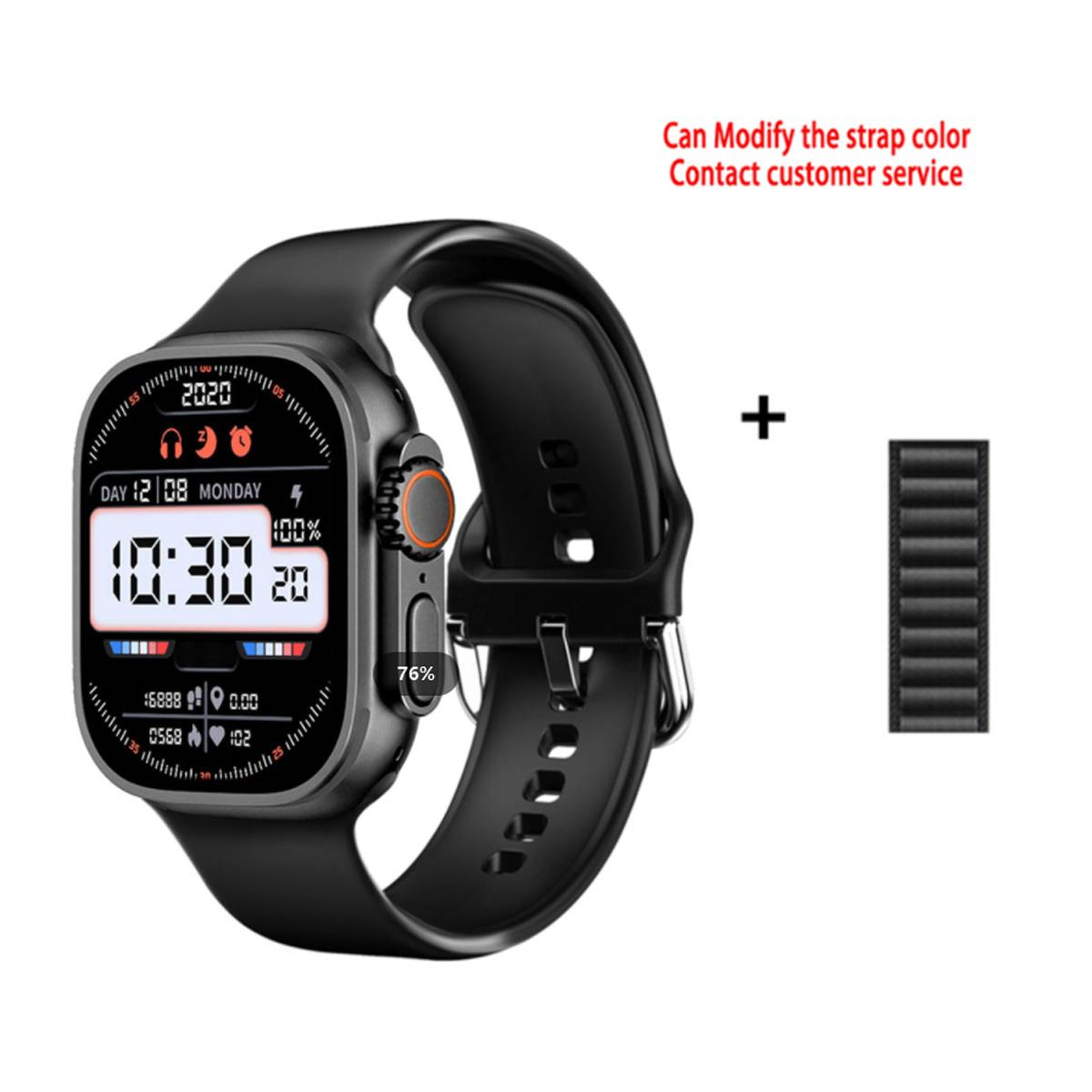 M9 Ultra Max 2.2 Чоловічий Бездротова Зарядка Bluetooth Дзвінок Смарт-годинник Компас Музика Пульс Спорт Жіночий Смарт-годинник
M9 Ultra Max 2.2 Чоловічий Бездротова Зарядка Bluetooth Дзвінок Смарт-годинник Компас Музика Пульс Спорт Жіночий Смарт-годинник