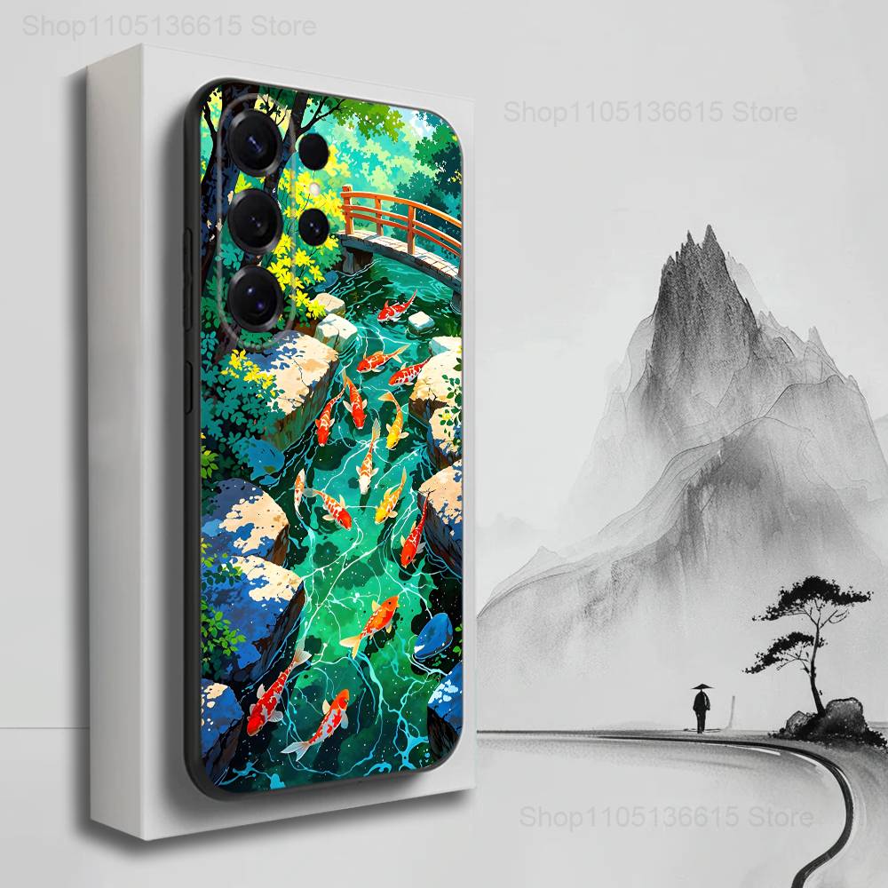 Painting Lotus leaf Fish Phone Case For Samsung S22,S21,S20,S10,S9,S25,S24,S23,Ultra,FE,Plus,Lite,Soft Silicone Black SamsungS20ULTRA
Painting Lotus leaf Fish Phone Case For Samsung S22,S21,S20,S10,S9,S25,S24,S23,Ultra,FE,Plus,Lite,Soft Silicone Black SamsungS20ULTRA