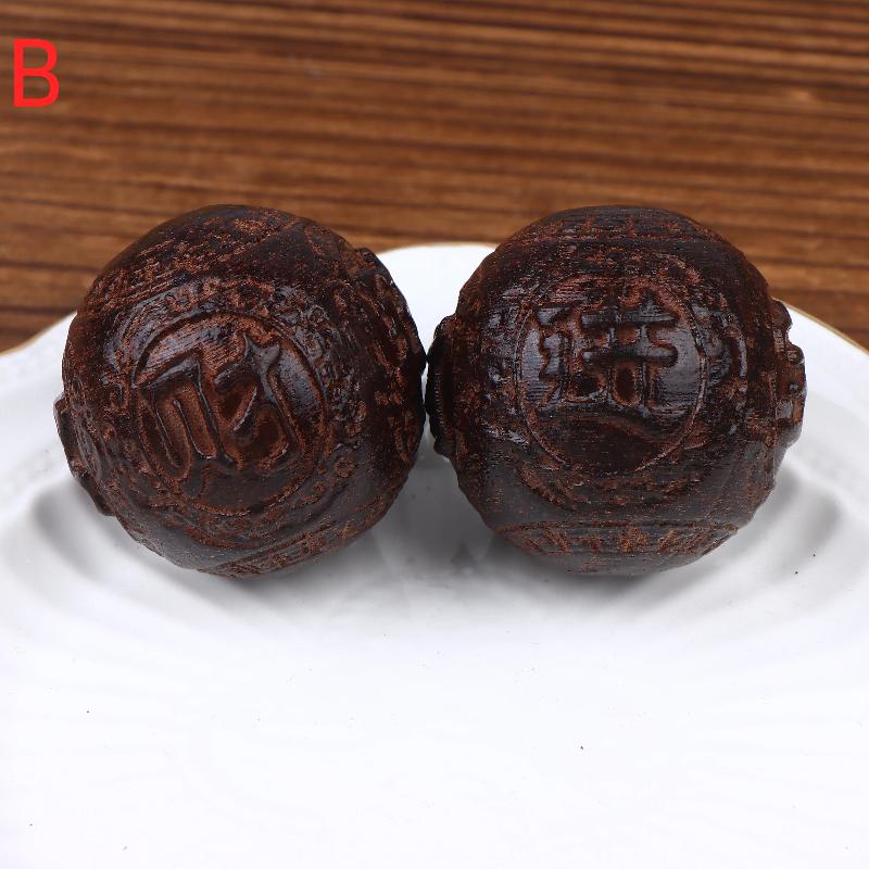 1Pair Sandalwood Handheld Ball Relief Walnut Handheld Ball Massage Exercise Healthcare Plaything Hand-Worn Ball B
1Pair Sandalwood Handheld Ball Relief Walnut Handheld Ball Massage Exercise Healthcare Plaything Hand-Worn Ball B