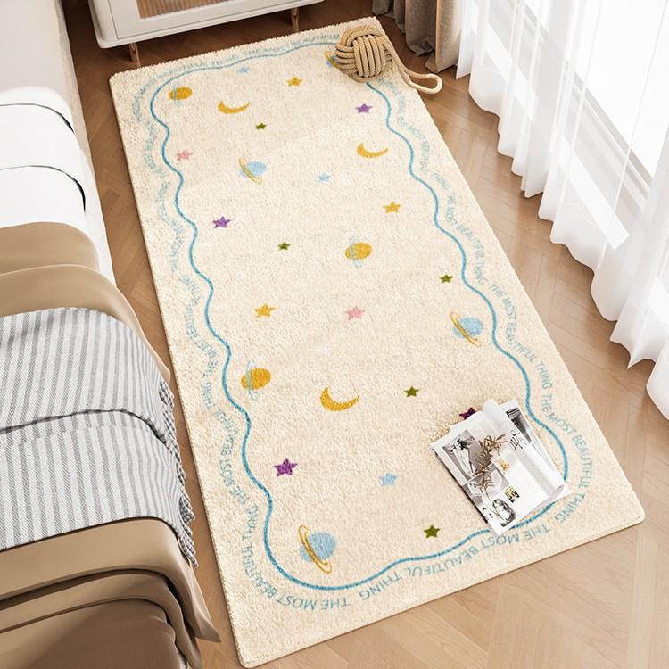 Bedside Carpet, Bedroom Girls Bedside Carpet Room Insulation Dirt Resistant Bay Window Mat 40*120cm
Bedside Carpet, Bedroom Girls Bedside Carpet Room Insulation Dirt Resistant Bay Window Mat 40*120cm