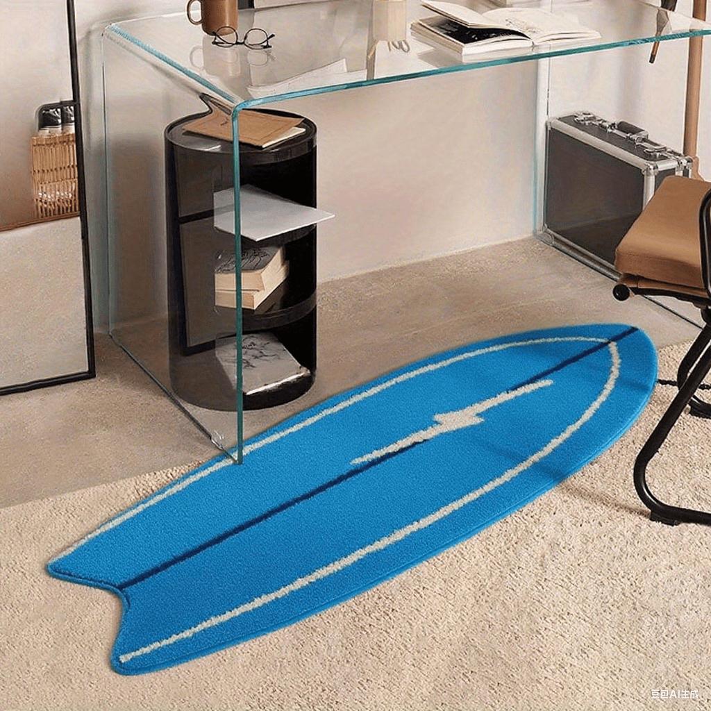 VIKAMA Creative Surfboard Wool-like Carpet Bedside Rug for Bedroom Soft and Easy to Clean Hall Floor Mat Home Decoration 40x120cm 16x47inch
VIKAMA Creative Surfboard Wool-like Carpet Bedside Rug for Bedroom Soft and Easy to Clean Hall Floor Mat Home Decoration 40x120cm 16x47inch