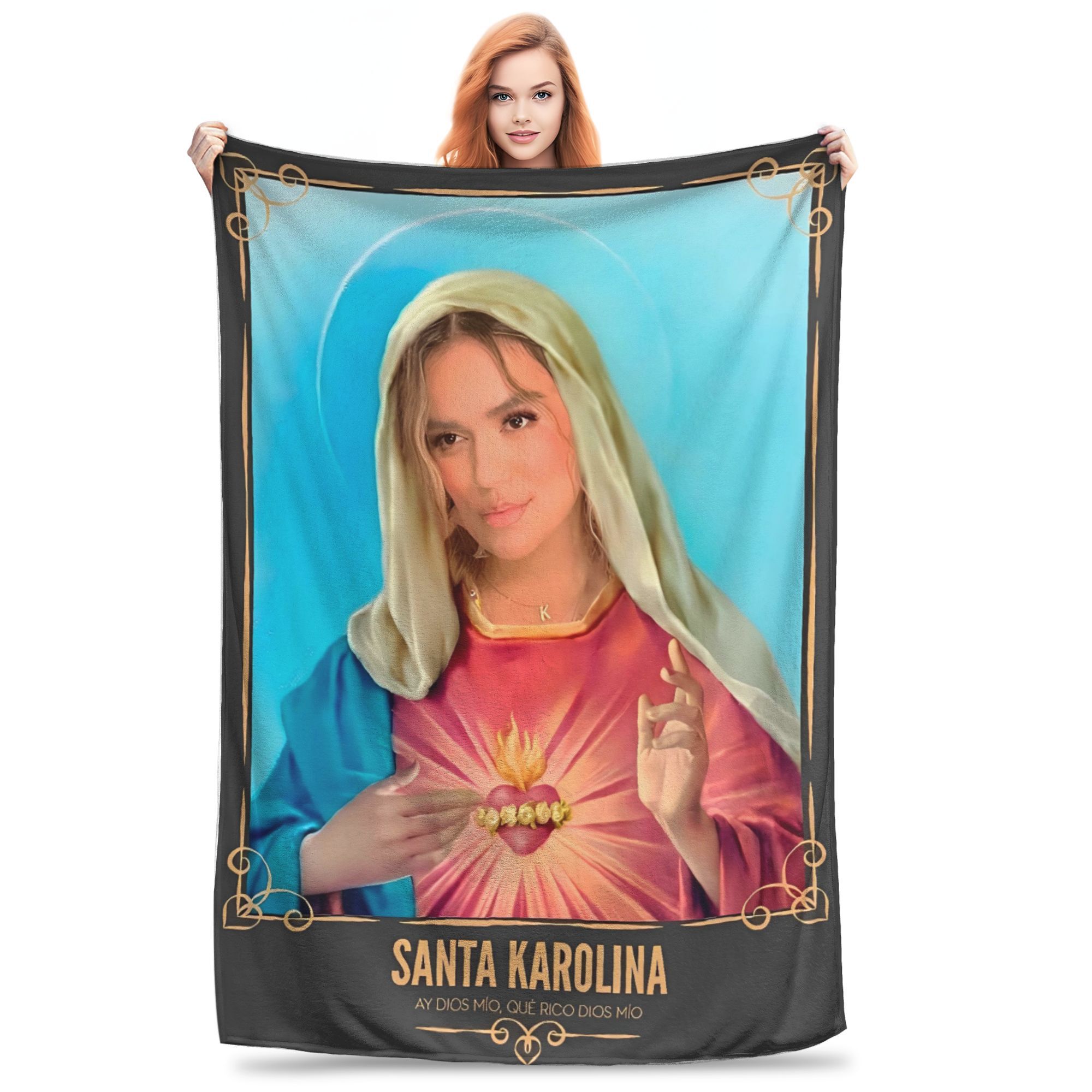 KAROL G Tropicoqueta Flannel Blanket Spring Warm Soft Throw Blanket for Boy Girl Outdoor Street Trend Bedspread Sofa Bed Cover 100x150cm
KAROL G Tropicoqueta Flannel Blanket Spring Warm Soft Throw Blanket for Boy Girl Outdoor Street Trend Bedspread Sofa Bed Cover 100x150cm
