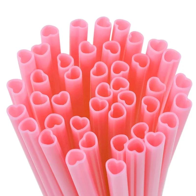 50pcs Pink Heart Shaped Disposable Drinking Straws Love Mouth Straws Wedding Birthday Party Supplies Valentine s Day Gift рожевий
50pcs Pink Heart Shaped Disposable Drinking Straws Love Mouth Straws Wedding Birthday Party Supplies Valentine s Day Gift рожевий
