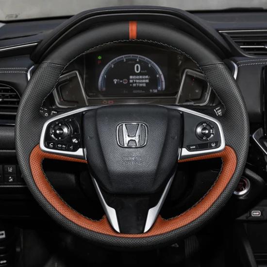 Ручна stitching Нековзка Спортивний стиль Чохол на кермо автомобіля Для Honda Civic 10 2016- CR-V 2017- Clarity 2018- style 7
Ручна stitching Нековзка Спортивний стиль Чохол на кермо автомобіля Для Honda Civic 10 2016- CR-V 2017- Clarity 2018- style 7