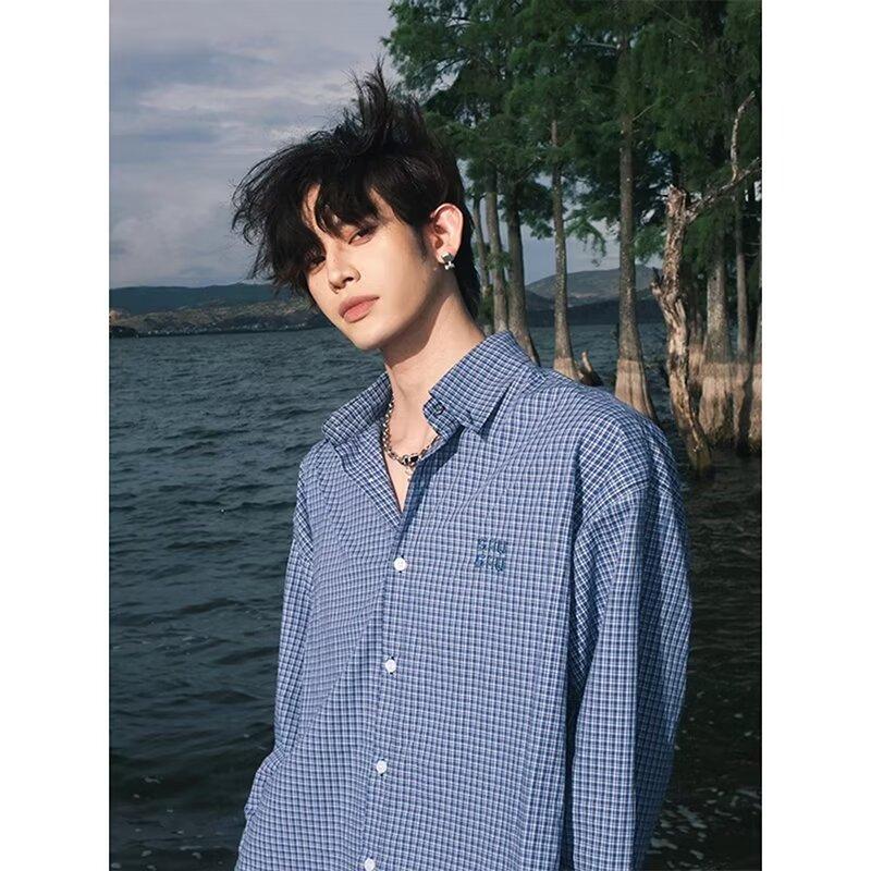 Рубашка с длинными рукавами с буквенным принтом 2024 года в японском стиле в стиле Гонконга, свободная рубашка для мужчин, летняя модная универсальная повседневная куртка 2XL синий
Рубашка с длинными рукавами с буквенным принтом 2024 года в японском стиле в стиле Гонконга, свободная рубашка для мужчин, летняя модная универсальная повседневная куртка 2XL синий