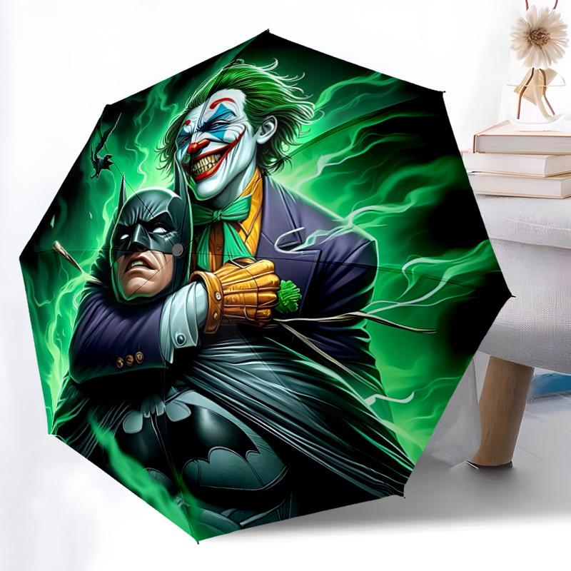 1pc Batman, Joker Automatic Opening/Closing Folding Umbrella with 8 Ribs, Portable Sunshade Umbrella Birthday and Holidays gifts yy250105153
1pc Batman, Joker Automatic Opening/Closing Folding Umbrella with 8 Ribs, Portable Sunshade Umbrella Birthday and Holidays gifts yy250105153
