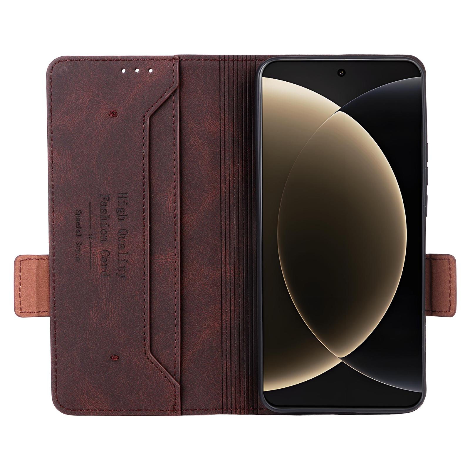 For Xiaomi 15 Ultra Case Leather Wallet Flip Phone Cover with Hardware Decor Rose 
For Xiaomi 15 Ultra Case Leather Wallet Flip Phone Cover with Hardware Decor Rose