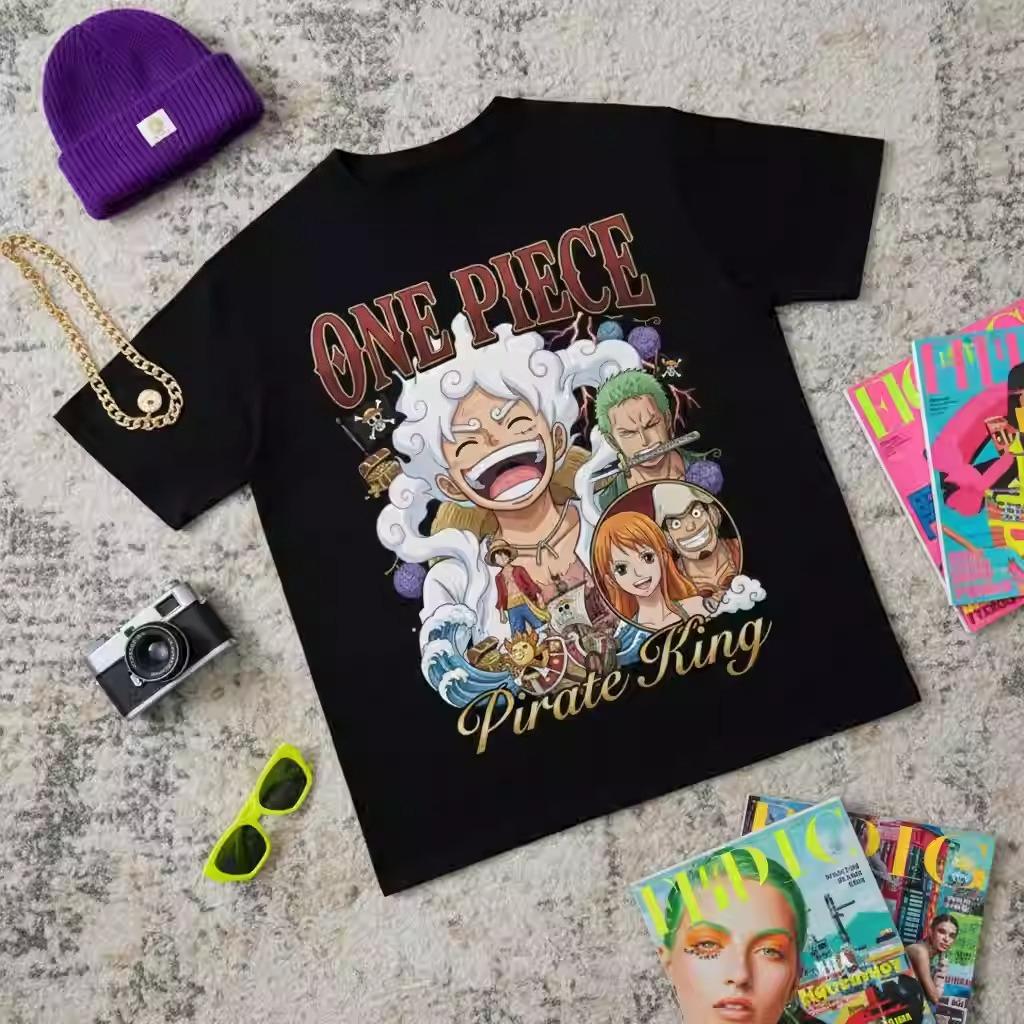 One Piece Five Level Luffy Short Sleeve American Retro Heavy Cotton High Street Printed Short Sleeve Tshirt XL
One Piece Five Level Luffy Short Sleeve American Retro Heavy Cotton High Street Printed Short Sleeve Tshirt XL